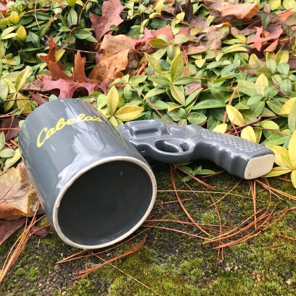 Cabelas Gun Mug & Black Rifle Coffee Company Grenade Mug - Picture 4 of 7
